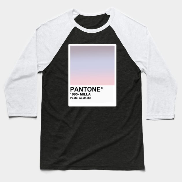 Pastel Aesthetic Baseball T-Shirt by Smilla